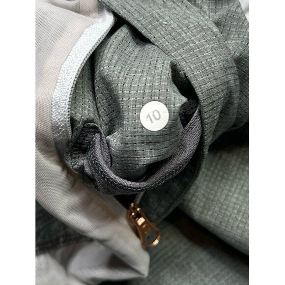 Lululemon Var-city track pants heathered gray/white sz 10 - Picture 11 of 12